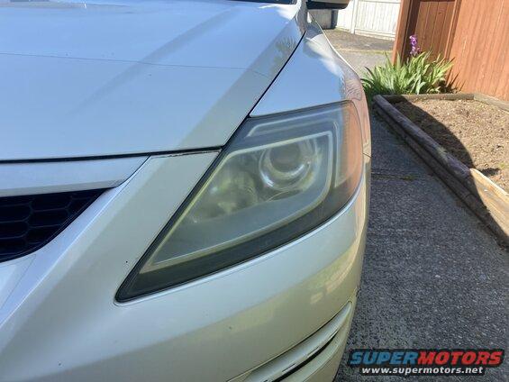 Polished the headlights.....again