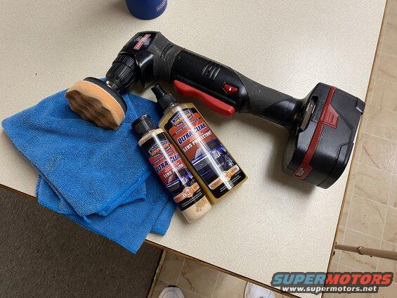 Polishing tools.