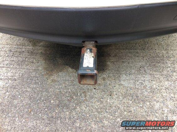The hitch. It had a locked pin that was seized. (I hit my shins 8 times the first day)