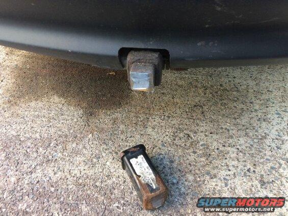 With no current need for a hitch, this was the solution.