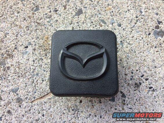 Factory hitch cover.