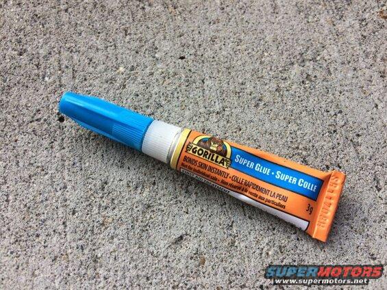 Apply lots of glue and stick it in place.