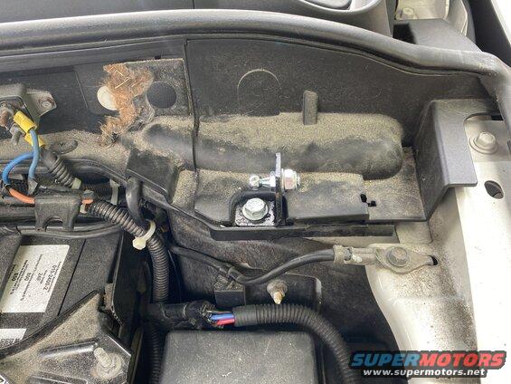 Drivers side bracket..