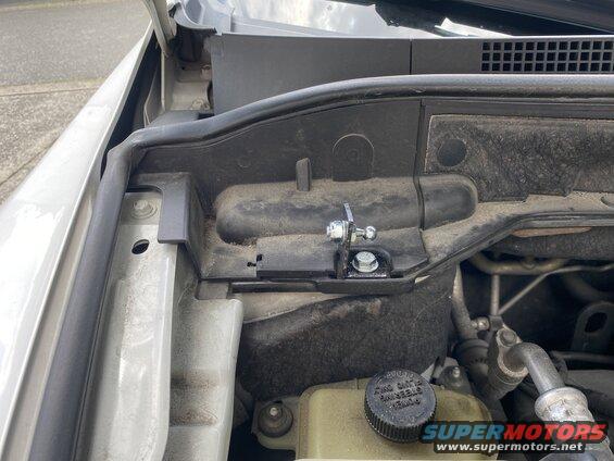 Passenger side bracket.