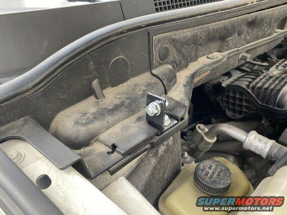 Passenger side bracket.