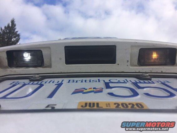 Changed the license plate lights to LED.....
