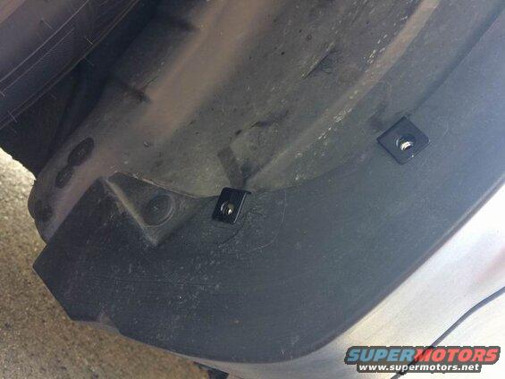 Left side clips installed.