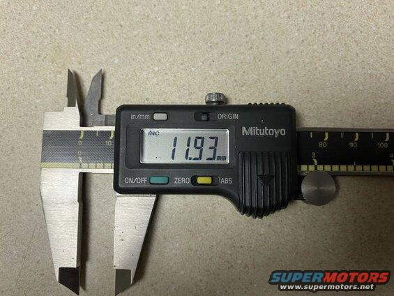 Length, width and thickness with case on.