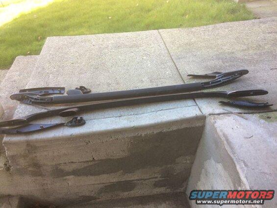 Roof rack heading to storage.