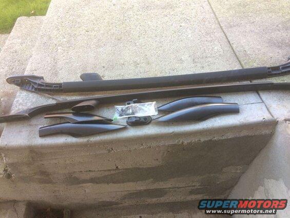 Roof rack heading to storage.