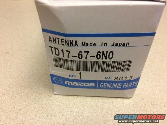 Mazda #TD17-67-6N0. $60 on e-Bay.