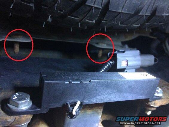 Stock mounting location.
