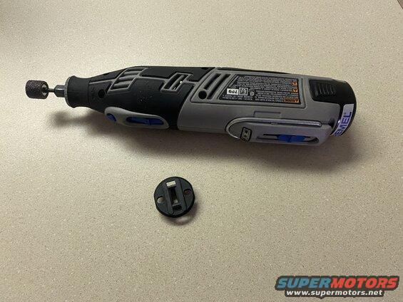 Used the dremel to smooth and even out the cuts.