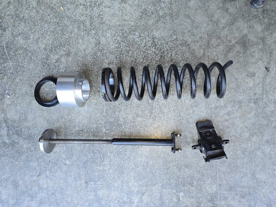 Custom coil spring spacers