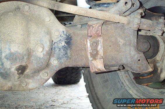 shock-mount-003.jpg Cleaning the strap before welding the mount