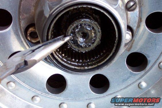 Remove the spacer
