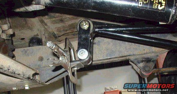 Undercarriage part with C-clamp attached
