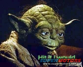 Close-up of Yoda's face, wearing a robe