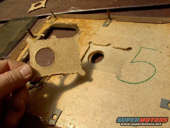 Way to go Ford ! All I had to do was punch out the half cut out provisions in the inserts for the electric window switches !