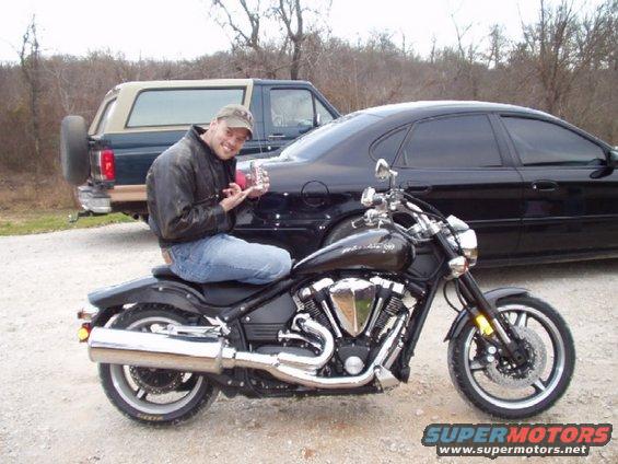 menwarrior.jpg Me acting stupid on my bike...