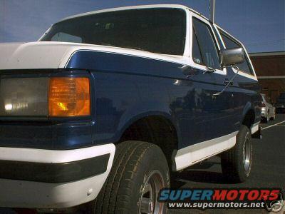 Bronco Front Drivers Side