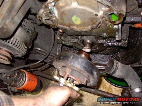 img_0074.jpg Easier than fishing with dynamite ! Check the balancer shaft snout.  If it doesn't clean up or if there's a groove worn in, you can get slip on sleeves to stop seals leaks.