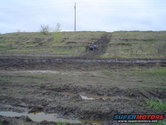 2 little kids on a 4 wheeler