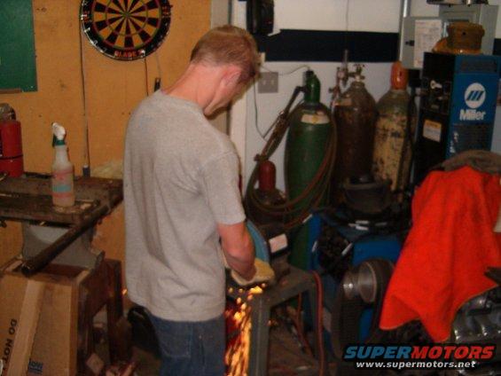 Ryan on the grinder
