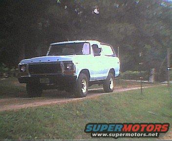Posing in the driveway.
