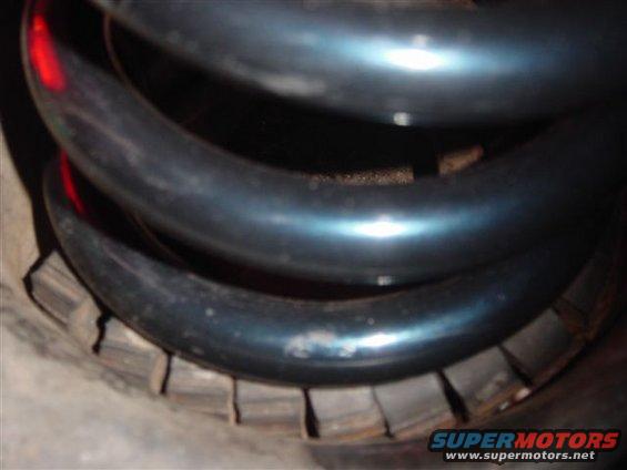 Here is the bottom coil & isolator exactly where they are supposed to be.