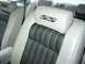 1996 Chevrolet Impala - The interior of a car features two-tone seats with prominent SS badging on the headrests.