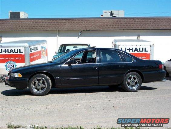 1996 Chevrolet Impala sedan parked outside