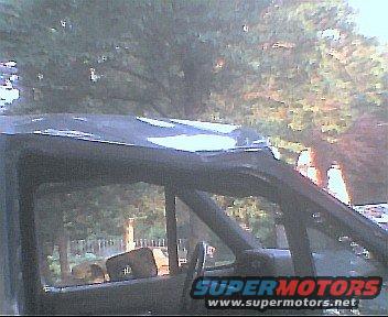 another roof picture. we got some nice air after goin into the ditch...