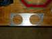 1995 Ford Bronco - Cup holder aluminum.