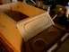 1995 Ford Bronco - The part cut out will be black vynal, with the old school bronco logo on it.