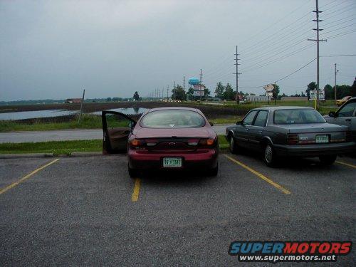 Proof that I can't park!