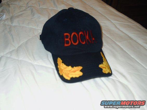 imag0882.jpg BOKA member Preggo's BOCKA hat. 