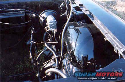 enginecompartmentpainted.jpg Engine compartment painted 2.