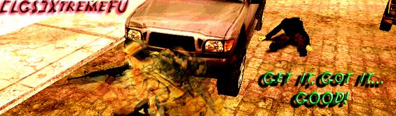 digital art of a truck with figures and text that says 'GET IT, GOT IT... GOOD!'