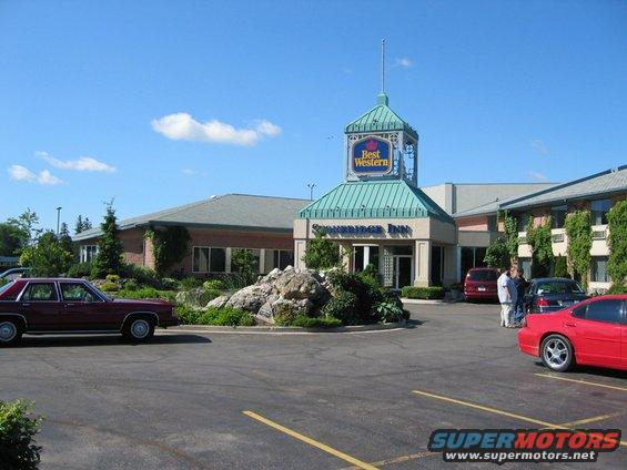 The hotel.