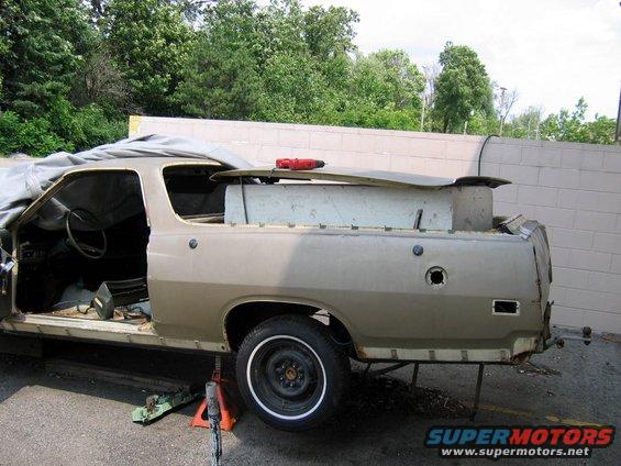 Here is parts car #2. Soon to be place in dumpster. I removed the quarter you see there. It was about the only thing good on the whole car. Once again, your 71 Chero just got that much more rare. You are welcome!