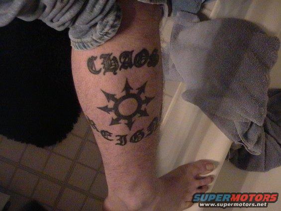 right leg