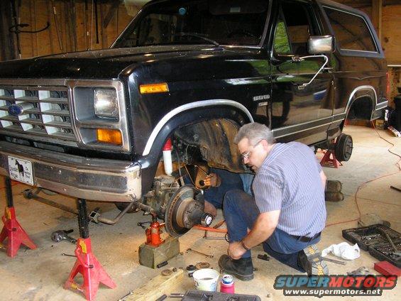 8-in-lift.jpg Lift in progress.