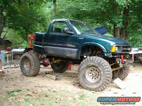 John's new truck, in work