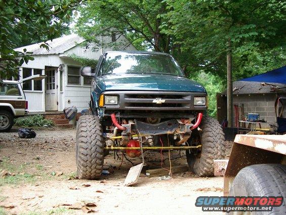 John's new truck, in work