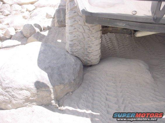 MT/rs gluing to the rocks.