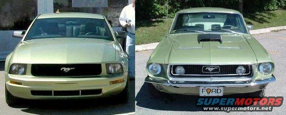 Lime Gold (light green) from 1968 is back!