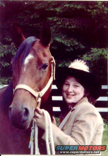 judihorse.jpg This is me and my first horse.