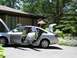 1999 Audi A6 - A silver 1999 Audi A6 sedan is parked with its hood, doors, and trunk open, revealing its interior and engine bay.