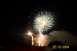 1979 Ford Bronco - Fireworks light up the night sky on 07/10/2004.